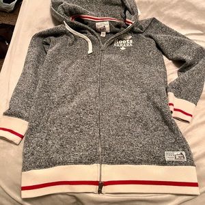 Roots salt and pepper long length hoodie